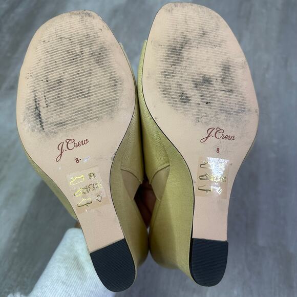 J.Crew Bianca woven wedge sandals Size 8 BR615 - Picture 8 of 8